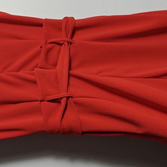 ANTHROPOLOGIE NWT Cathy Structured Jumpsuit in Red Size Small - Picture 11 of 16
